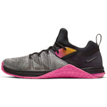 Nike Womens Metcon Flyknit 3 Running Trainers AR5623 Sneakers Shoes (UK 2.5 US 5 EU 35.5, Black Laser Fuchsia 002)