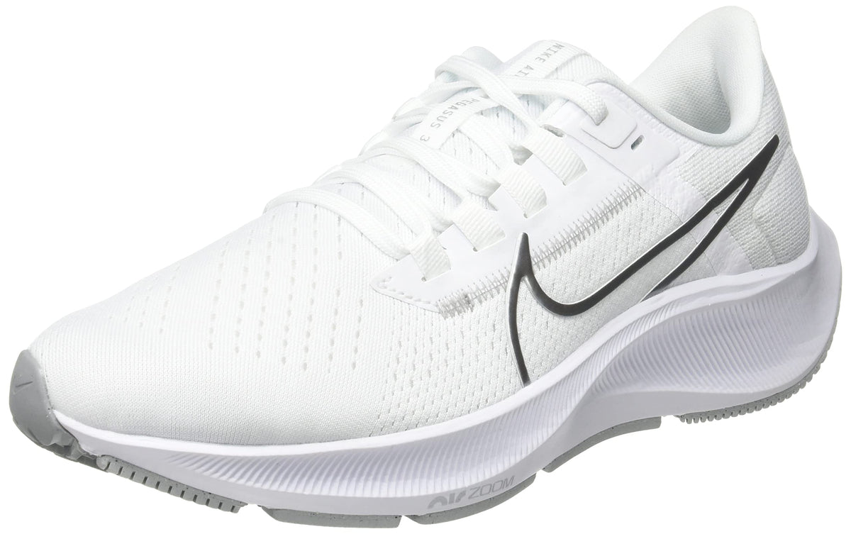 NIKE Women's Running Shoe, White MTLC Silver Pure Platinum Wolf Grey, 7