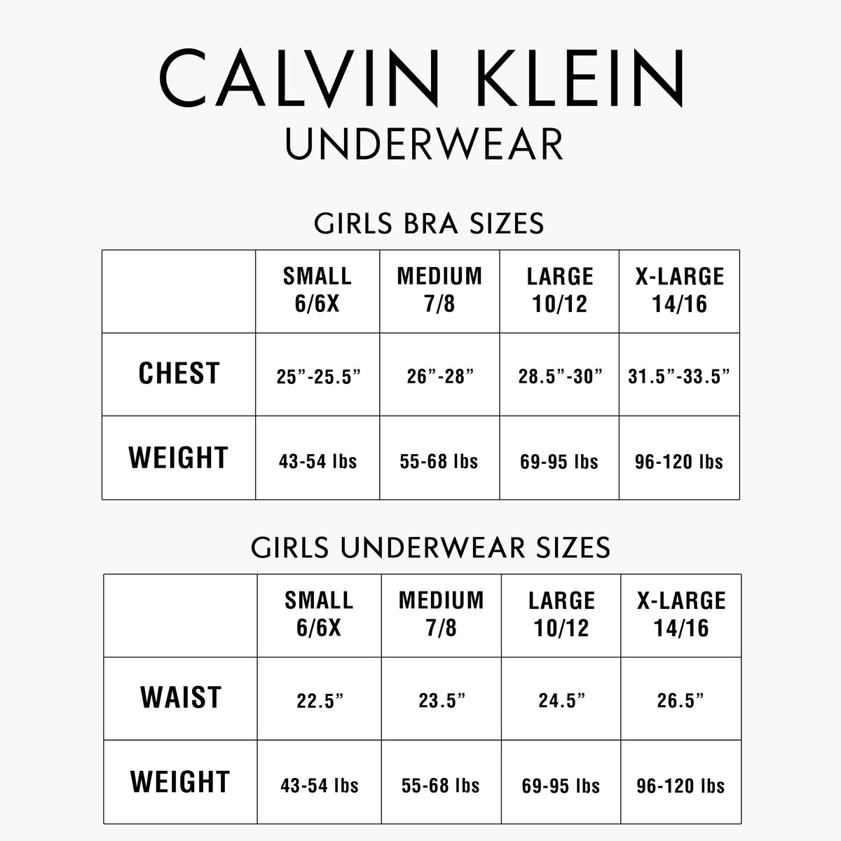 Calvin Klein Girls' Big Modern Cotton Molded Bralette - Comfortable & Stylish Girls Bralette | Classic White | X-Large