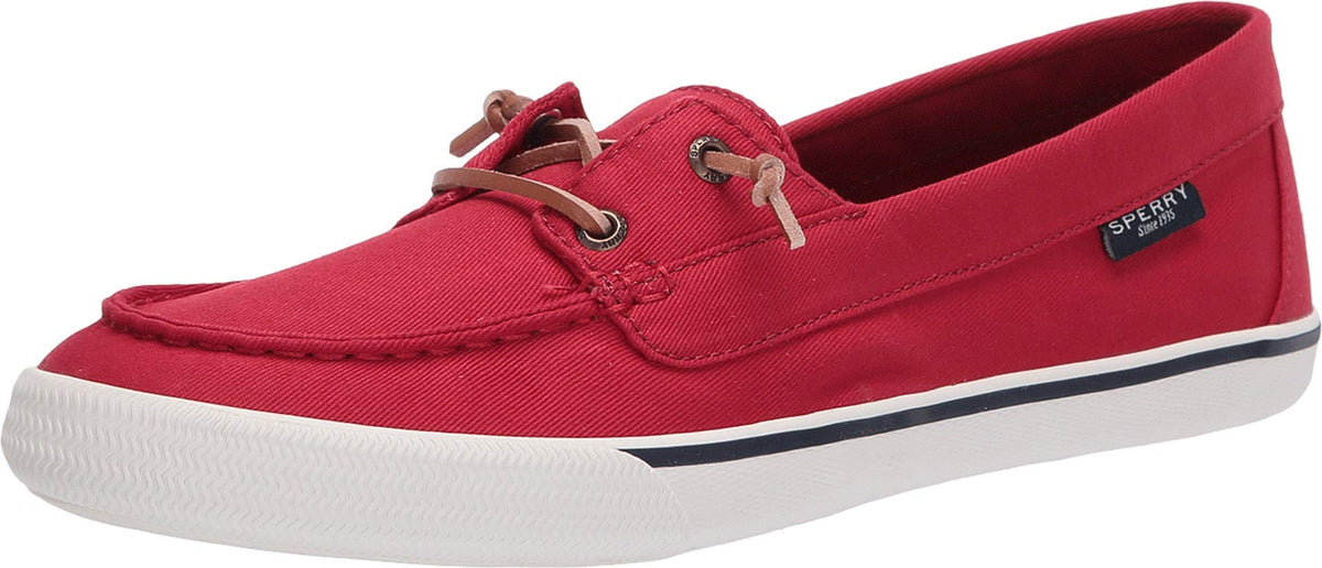 Sperry Women's Lounge Away Sneaker 7 Red