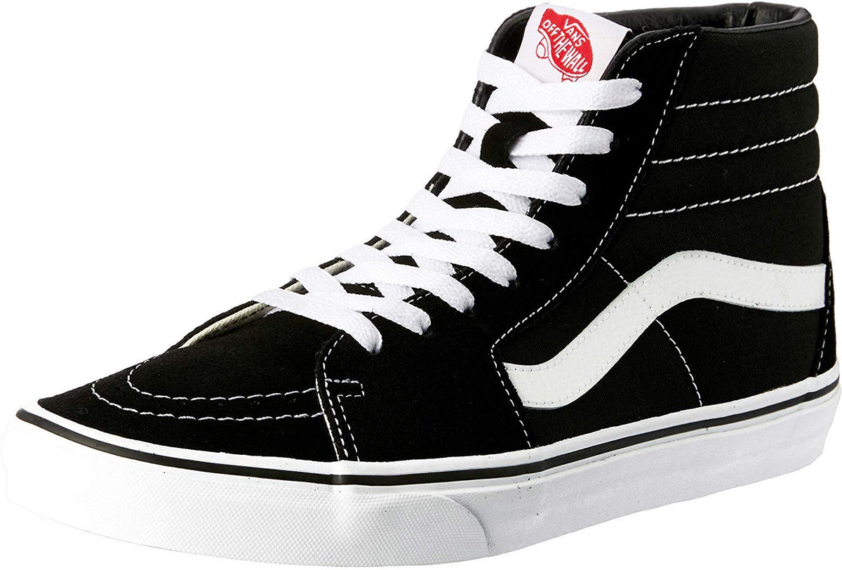 Vans Unisex Sk8-Hi Slim Women's Skate Shoe 12.5 Women/11 Men Black/Black