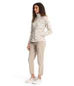 THE NORTH FACE Women's Osito Full Zip Fleece Jacket (Standard and Plus Size), Silver Grey Leopard Print, X-Large