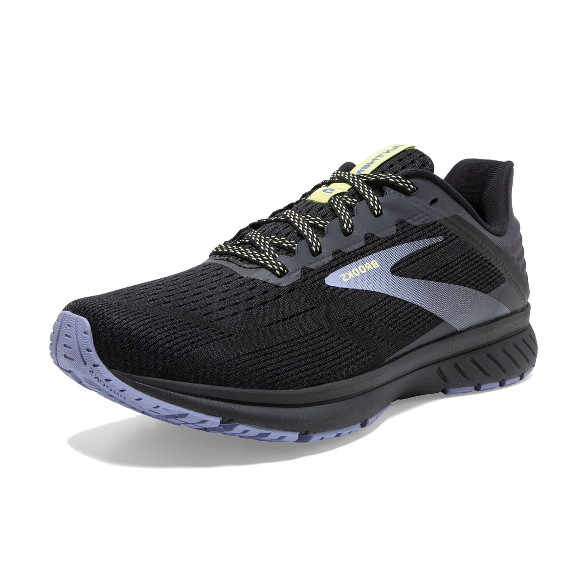 Brooks Women’s Anthem 5 Neutral Running Shoe - Black/Ebony/Purple - 8 Medium