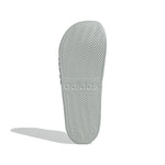 adidas Adilette Shower Slides Wonder Silver/Magic Grey Metallic/Wonder Blue Men's 8, Women's 9 Medium