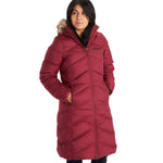 Marmot Women’s Montreaux Full-Length Parka | Down-Insulated, Water-Resistant, Berry Wine, Large
