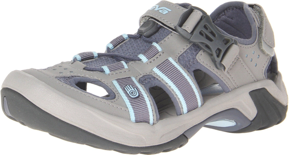 Teva womens Omnium Sandal, Slate, 8.5 Wide US