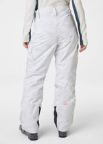 Helly-Hansen Womens Switch Cargo Insulated Waterproof Ski Pant, 047 Snow Nmm Map, Large