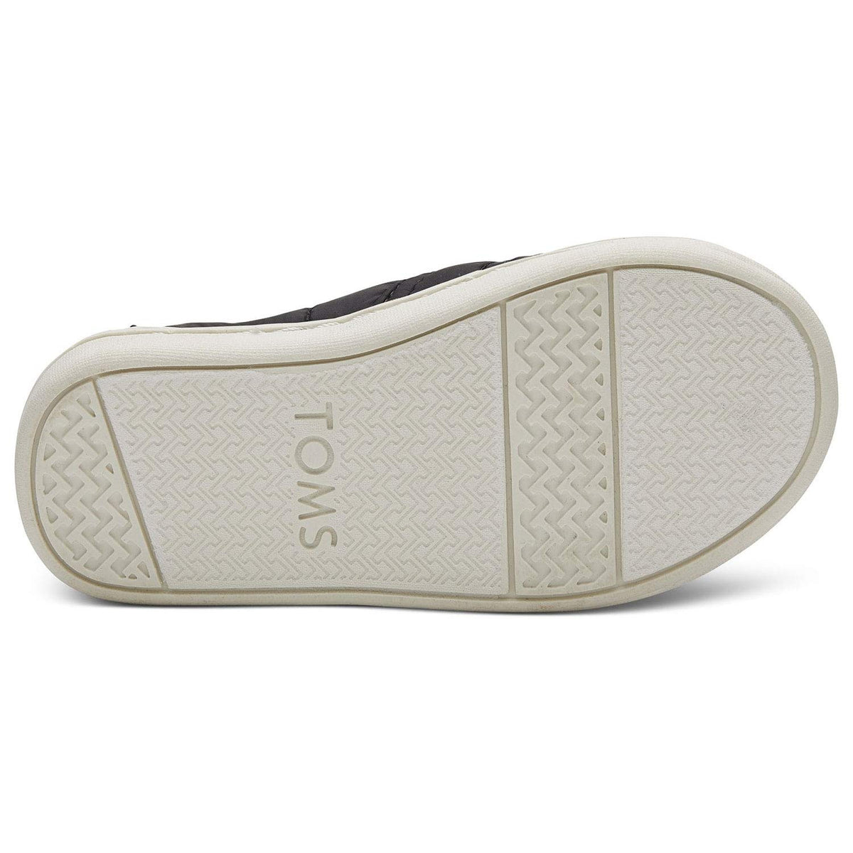 TOMS Kids Black Quilted Tiny Classics 10012566 (Size: 5)