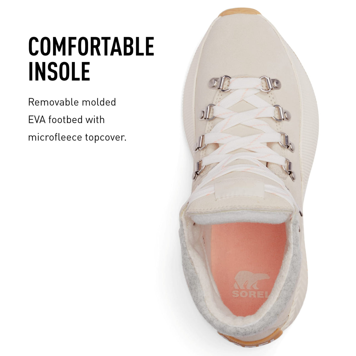 Sorel Women's Out 'N About III Conquest Waterproof Boot - Chalk, Sea Salt - Size 11