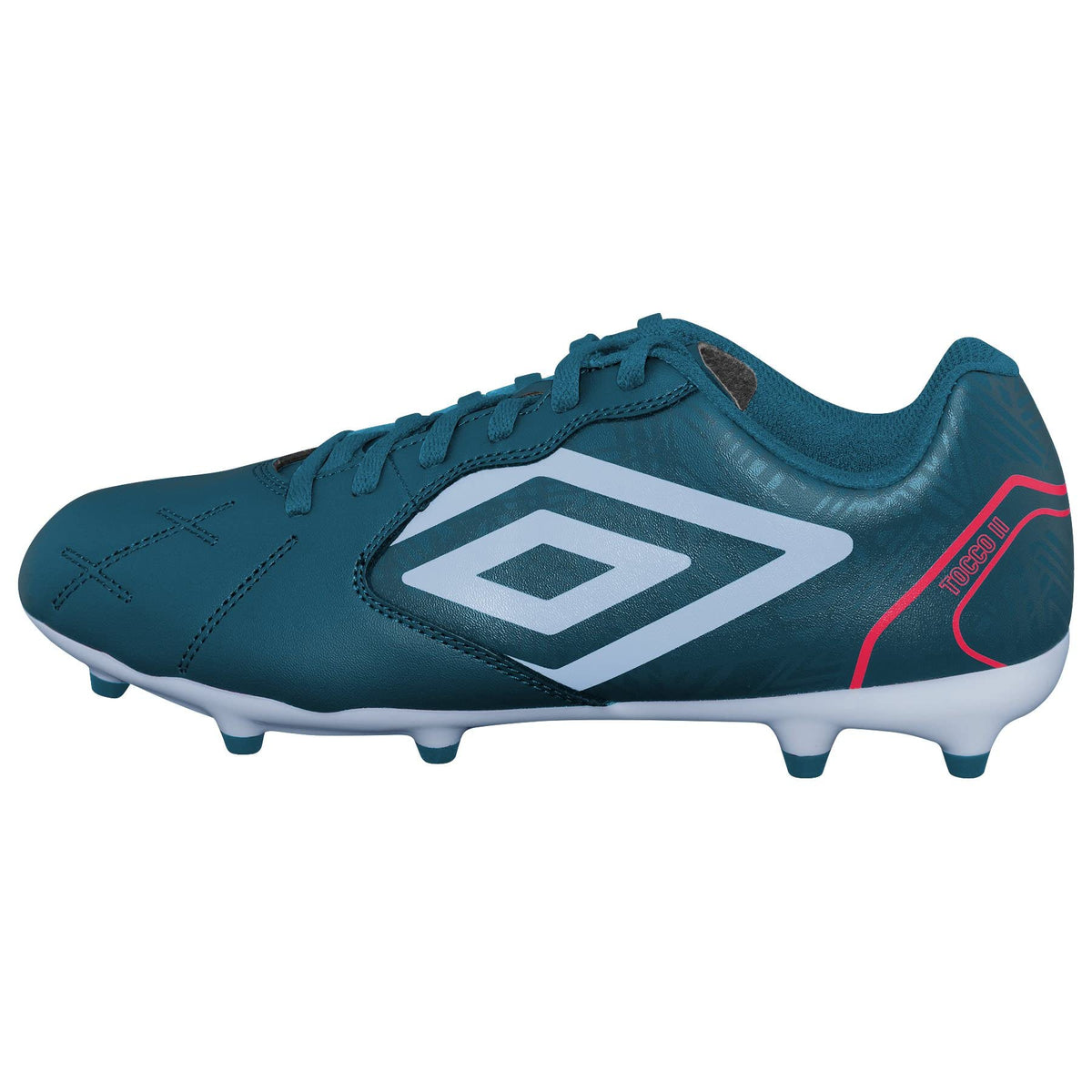 Umbro Men's Tocco II League FG Soccer Cleat, Blue/Gray, 10.5