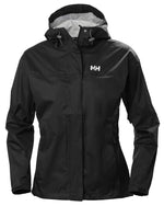 Helly Hansen Women's Loke Waterproof Windproof Breathable Rain Jacket, 990 Black, Small