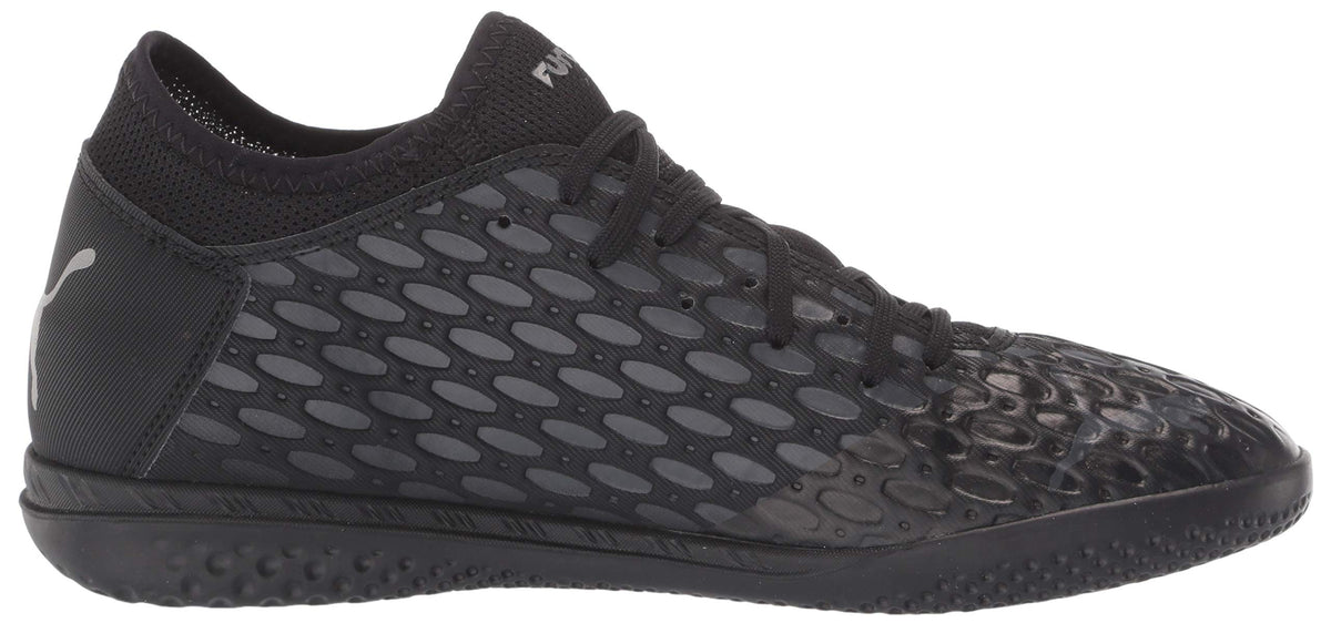 Puma Men's Future 5.4 Indoor Trainer Soccer-Shoe, Black-Asphalt, 13 M US
