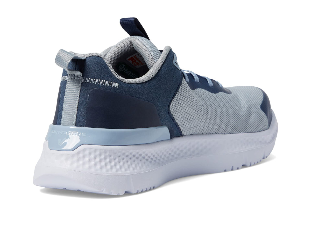 Timberland PRO® Setra Composite Safety Toe Shoes for Men – Cement Construction – Round Toe Silhouette Grey/Navy 7 E - Wide