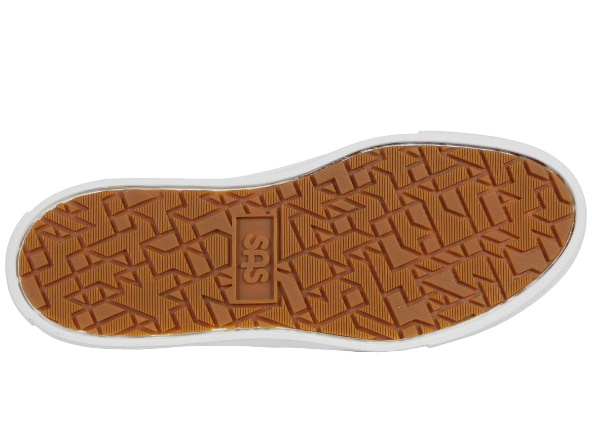 SAS® Free Rein Lace Up Sneakers for Women – Leather Upper – EZ Lace™ System – Knit Lining – Slip-Resistant Mamba 6 WW - Double Wide (D)