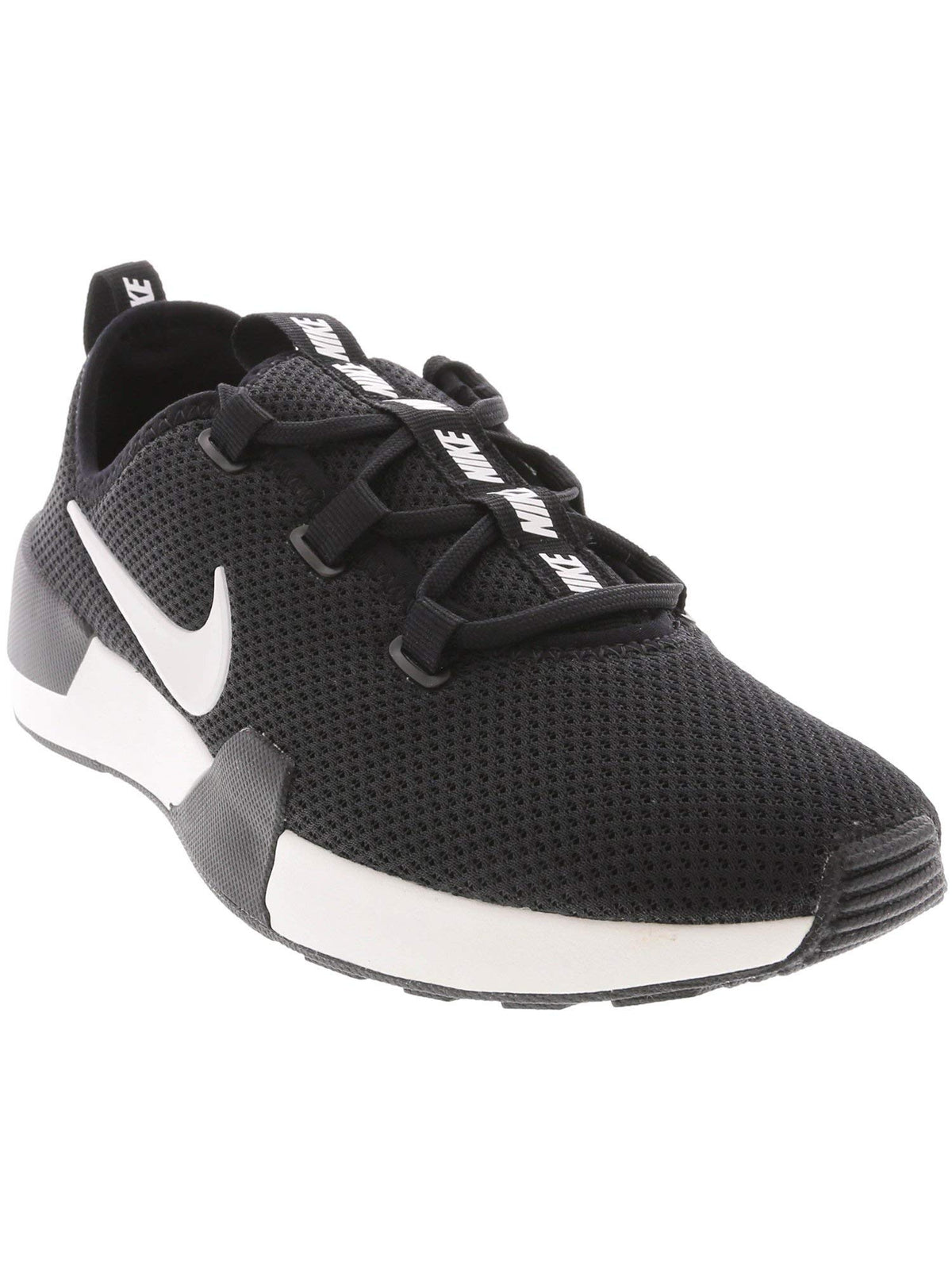 Nike Women's Ashin Modern Black/Summit White Low Top Mesh Running Shoe - 9.5M