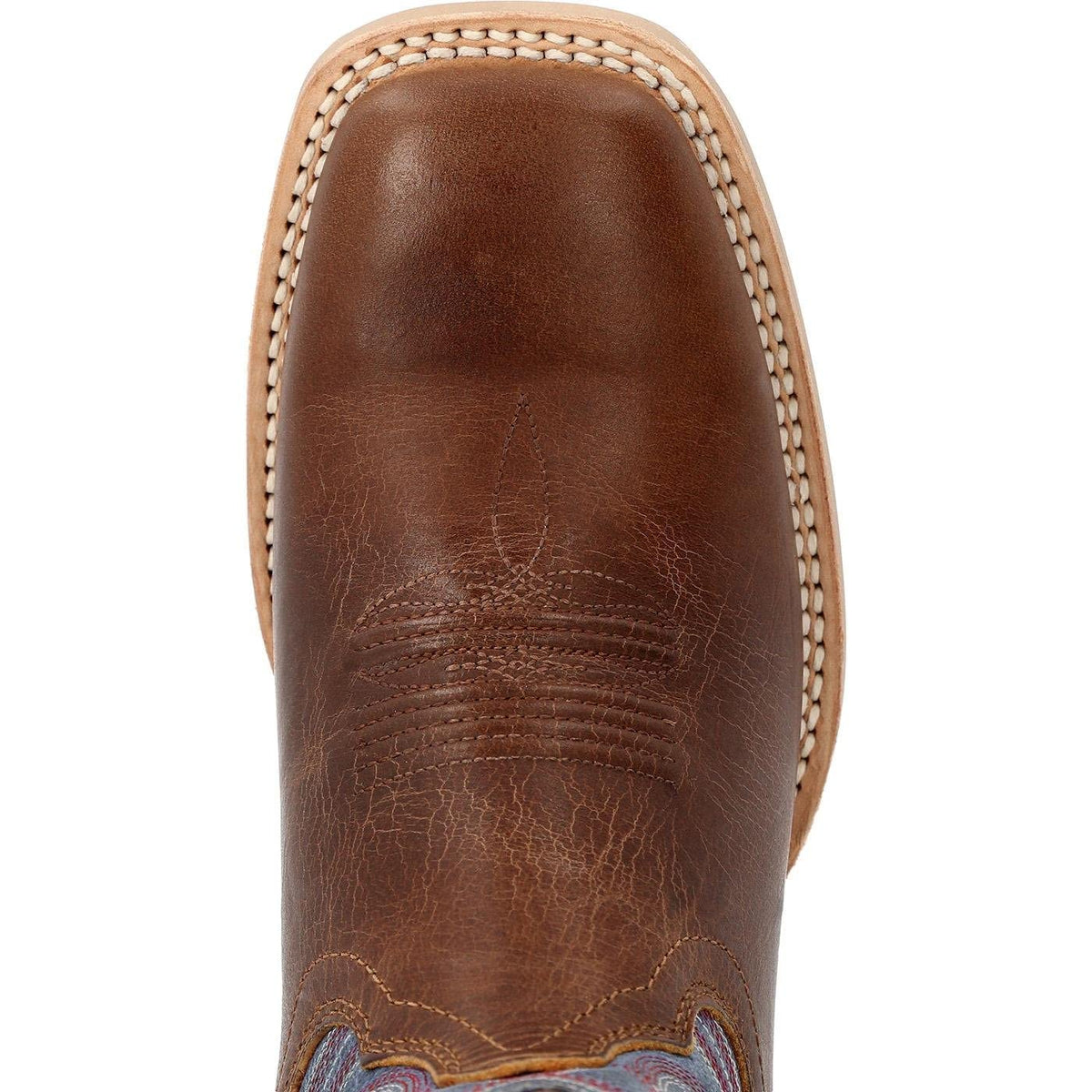 Durango® Lady Rebel Pro™ Women's Golden Brown & Periwinkle Western Boot, Golden Brown And Periwinkle, Size 9.5(M)
