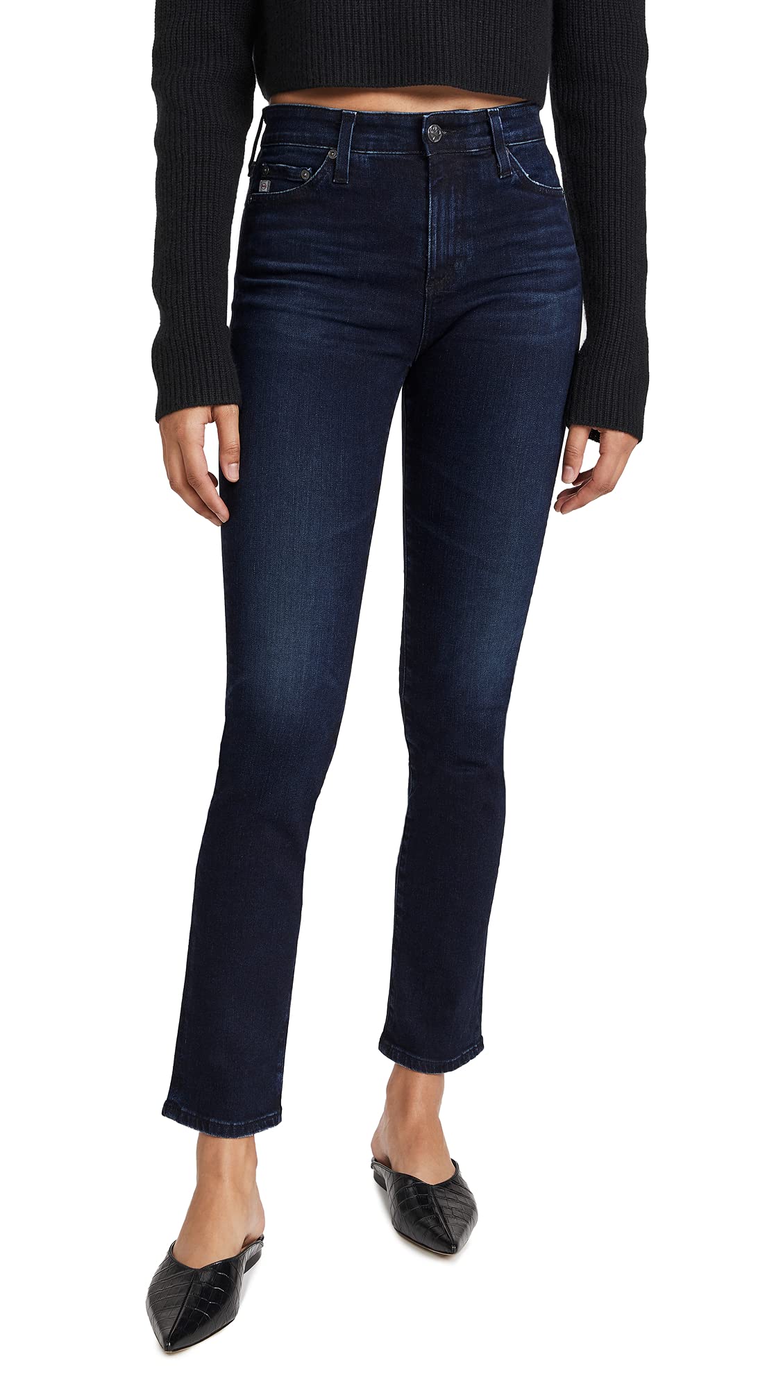 AG Adriano Goldschmied Women's Mari Jeans, 3 Years High Rise, 28