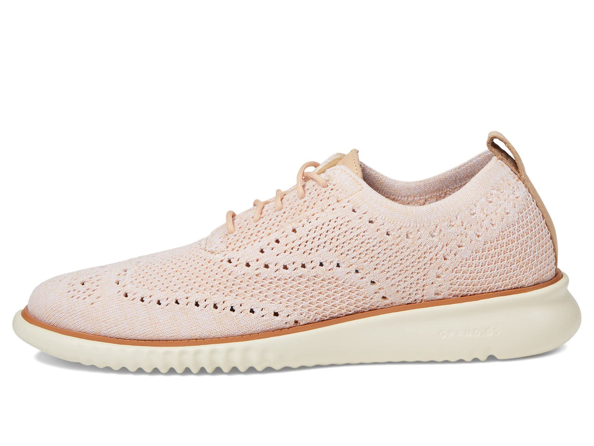 Cole Haan Men's 2.Zerogrand Stitchlite Oxford, Barely Beige/Ivory, 11.5
