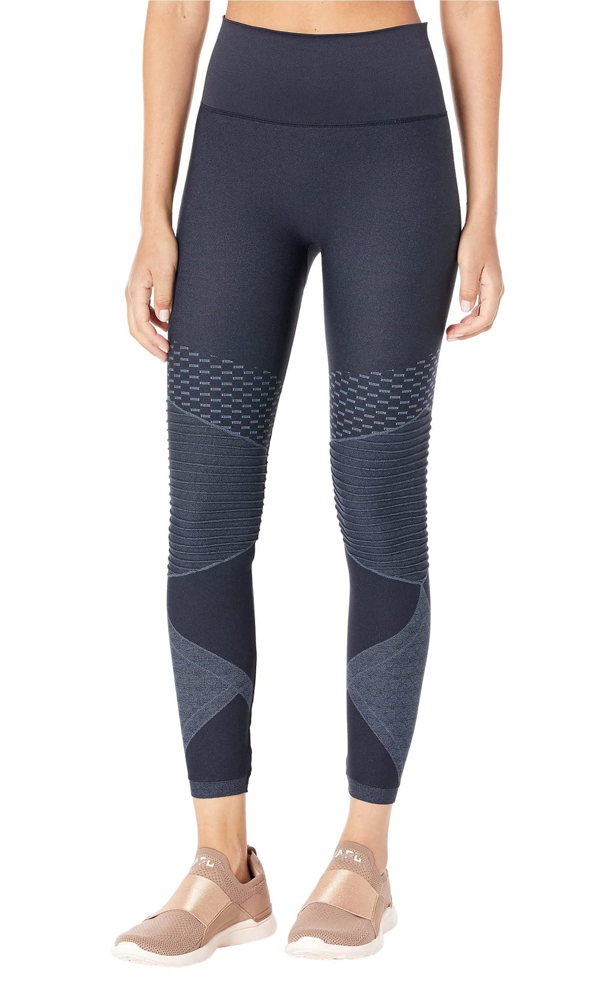 SPANX Leggings for Women Look at Me Now Seamless Leggings Indigo Sky XS