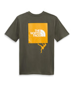 THE NORTH FACE Boys' Short Sleeve Graphic Tee New Taupe Green X-Large