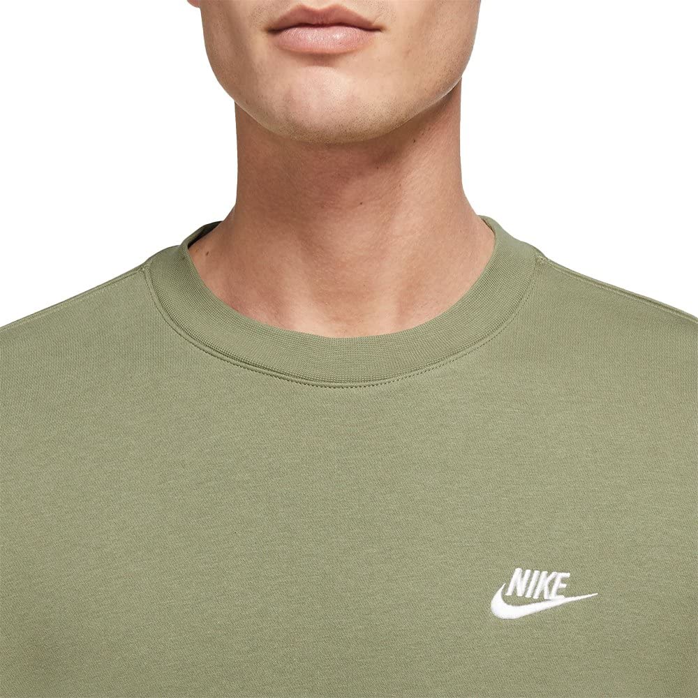 Nike Men's NSW Club Crew, Alligator/White, X-Large