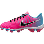 Nike Kids Hyperdiamond 3 Keystone Softball Cleats, (Size 5.5Y, Pink)