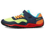 Merrell Trail Glove 7 A/C (Toddler/Little Big Kid) Hiking Shoe, Navy Multi, 1 US Unisex