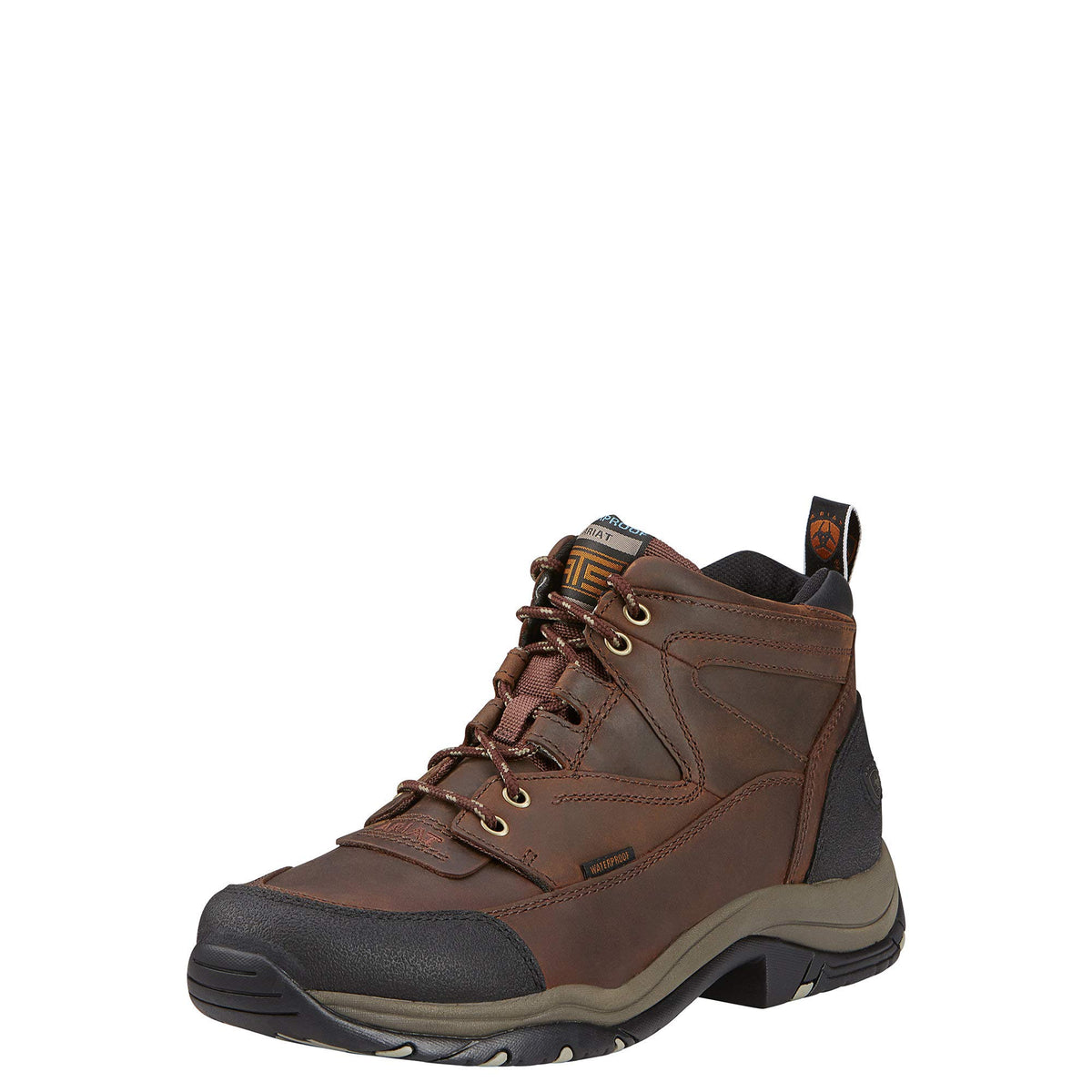 Ariat Terrain Waterproof Hiking Boot – Men’s Leather Waterproof Outdoor Hiking Boots