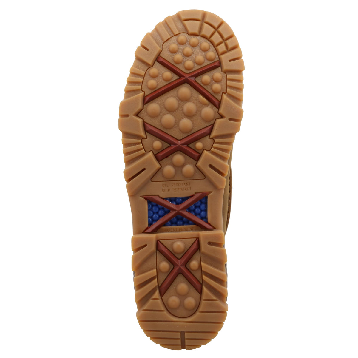 Twisted X Men's 6" Work Boot, Moc Toe Nano Toe with CellStretch, Distressed Saddle, 10 W