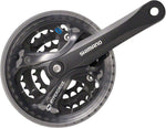 Shimano M361 Hybrid Crankset (Black, 175mm X 48/38/28T)