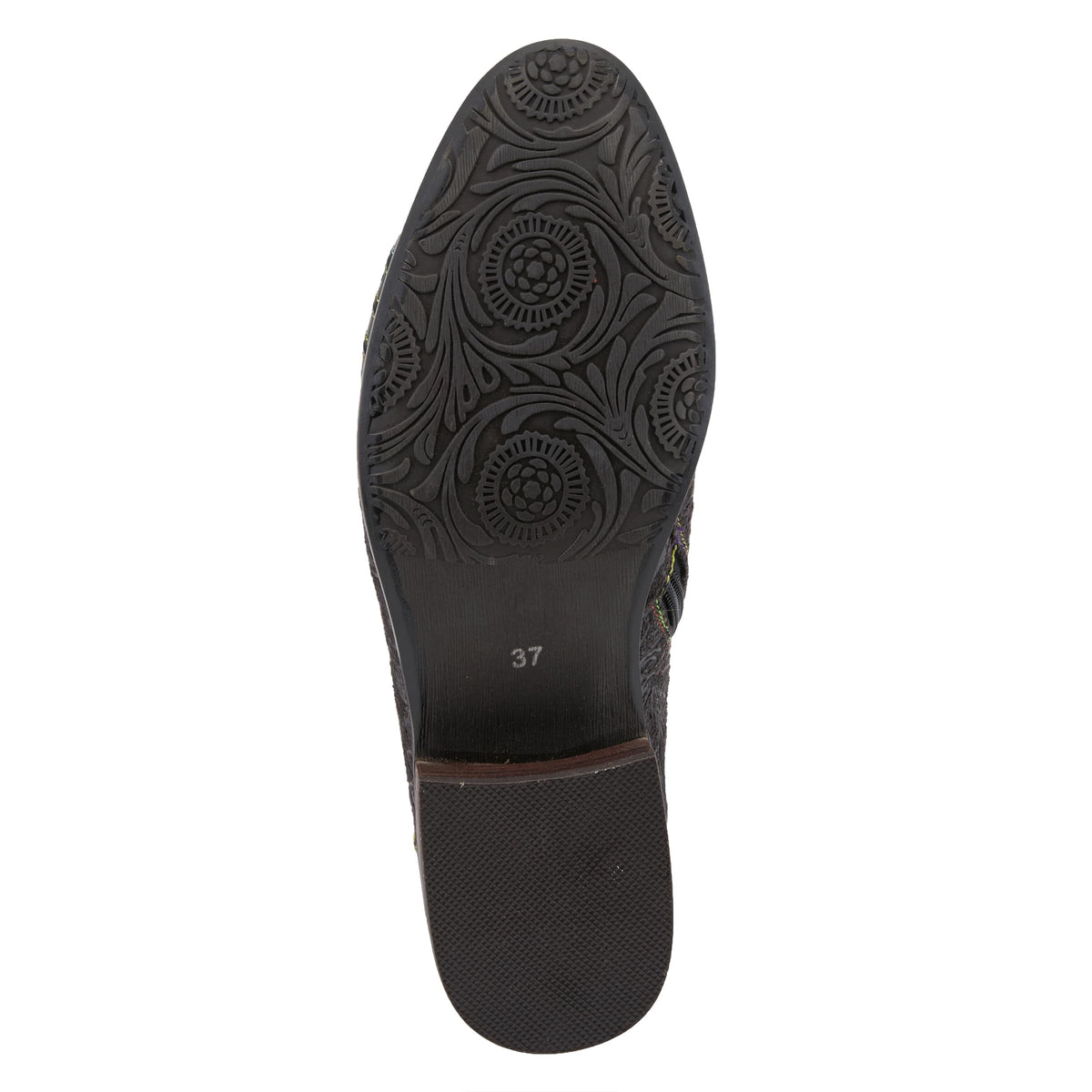 Spring Step L'Artiste Women's Georgiana Leather Combo Bootie Black Multi EU 38 / US 7.5-8