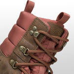 KEEN Women's Greta Waterproof Snow Boot, Toasted Coconut/Redwood, 7 D (Medium) US