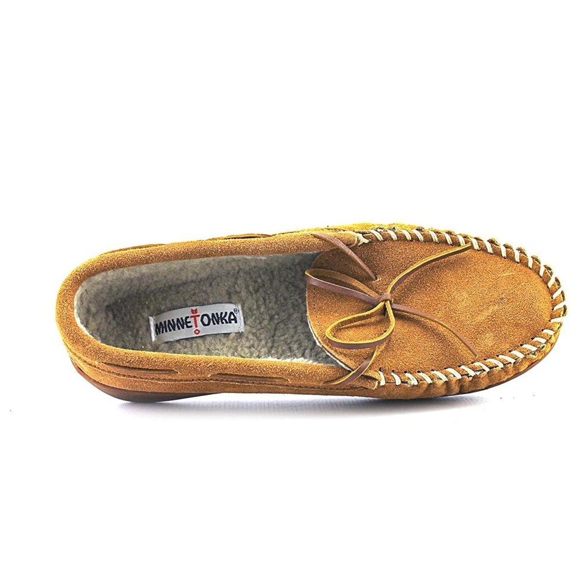 Minnetonka Mens Trevor Traditional Trapper Leather Closed, Cinnamon, Size 10.0