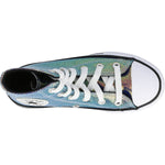 Converse Chuck Taylor All Star Hi Iridescent Glitter White/Black Synthetic 4½ US Junior