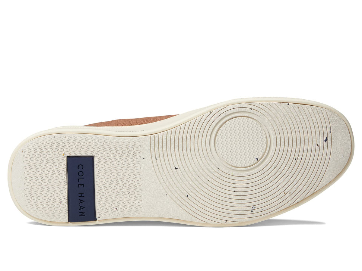 Cole Haan Men's Grandpro Crew Sneaker, British Tan/Ivory, 9.5 Wide