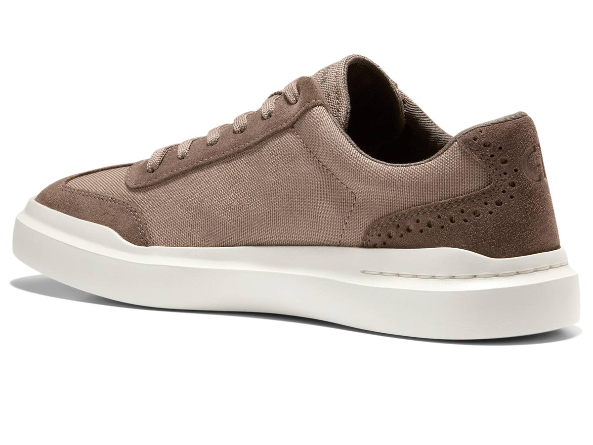 Cole Haan Men's Grandpro Rally Canvas T-Toe Sneaker, Irish Coffee/Truffle, 10