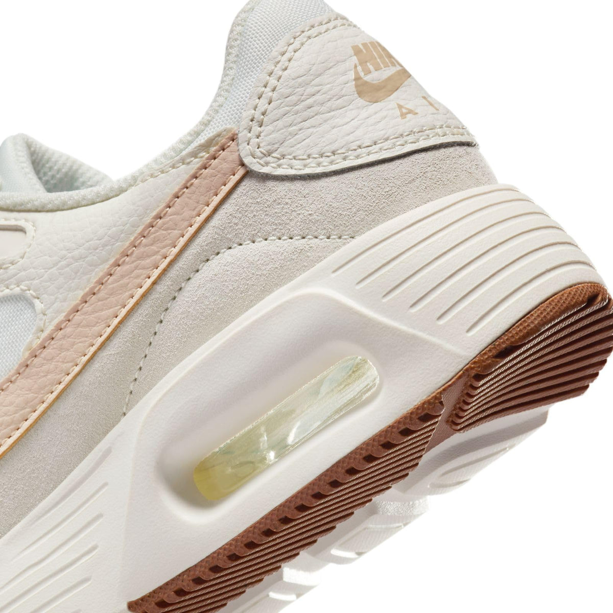 Nike Air Max SC Women's Shoes (CW4554-118, Sail/Sail/Gum Medium Brown/Sanddrift) Size 9