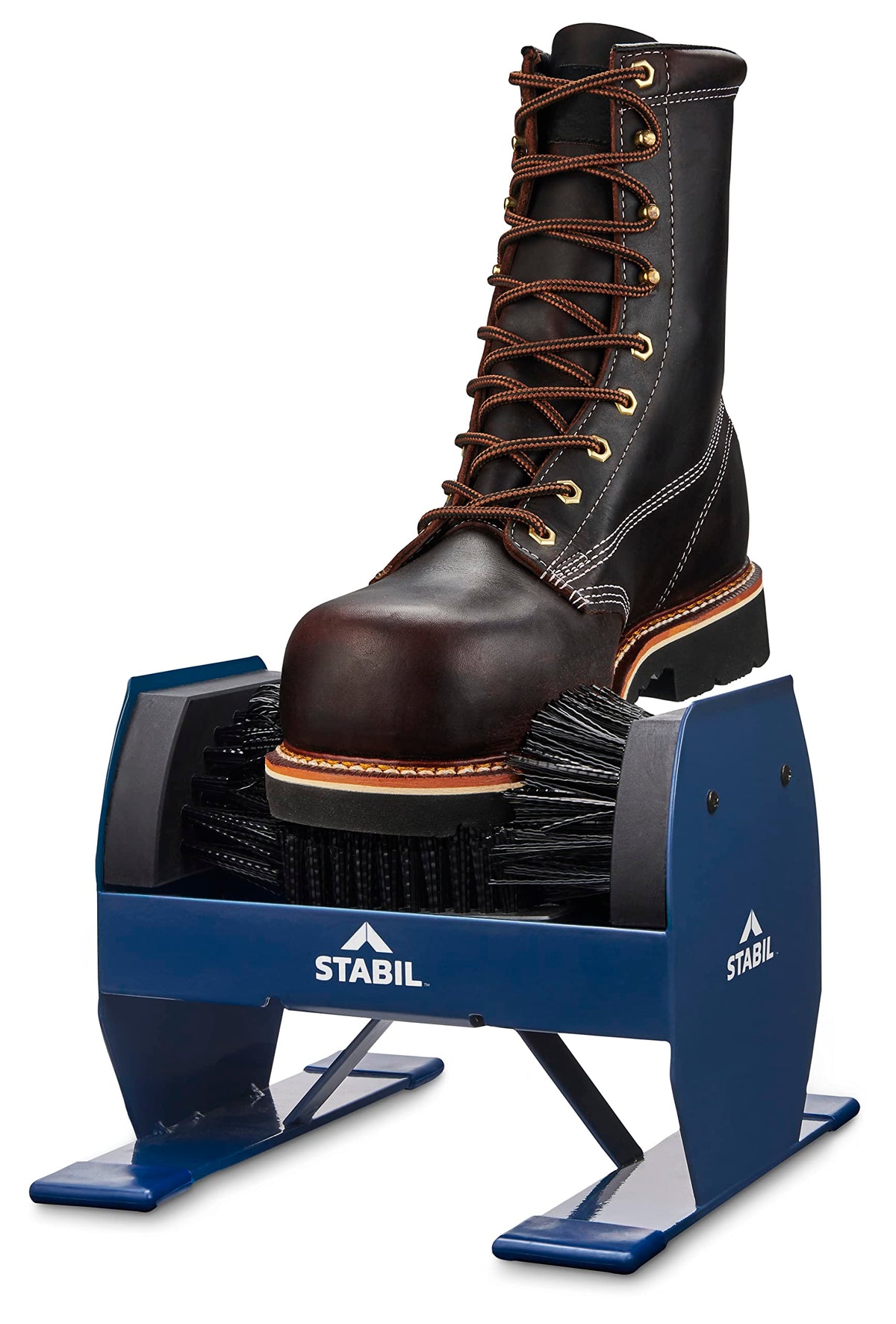 Stabil Men's Boot Scrubber Shoe-Care-Products, Blue, No Applicable