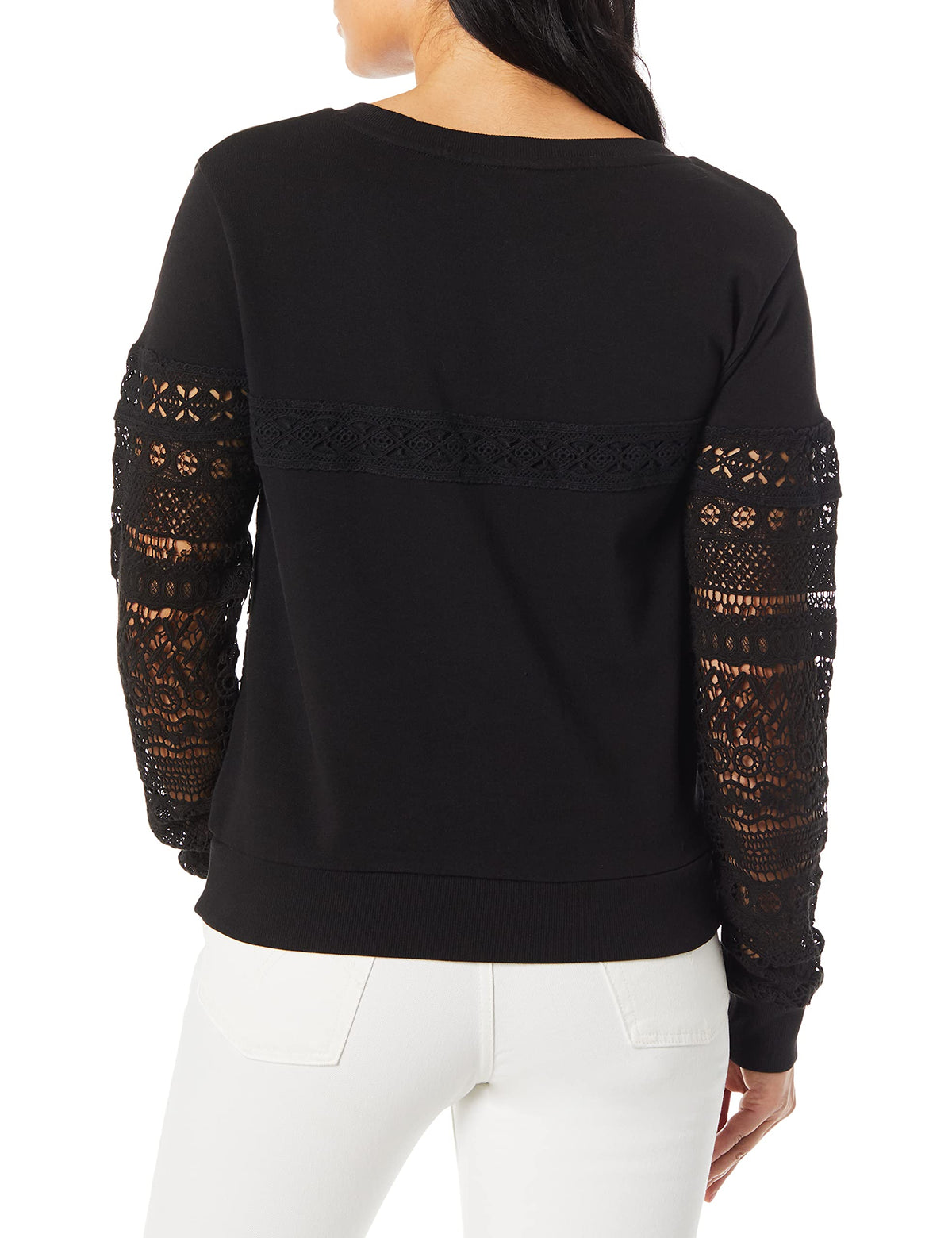 Joe's Jeans Women's Martina Sweatshirt Sweater, Black, M