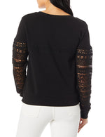 Joe's Jeans Women's Martina Sweatshirt Sweater, Black, M