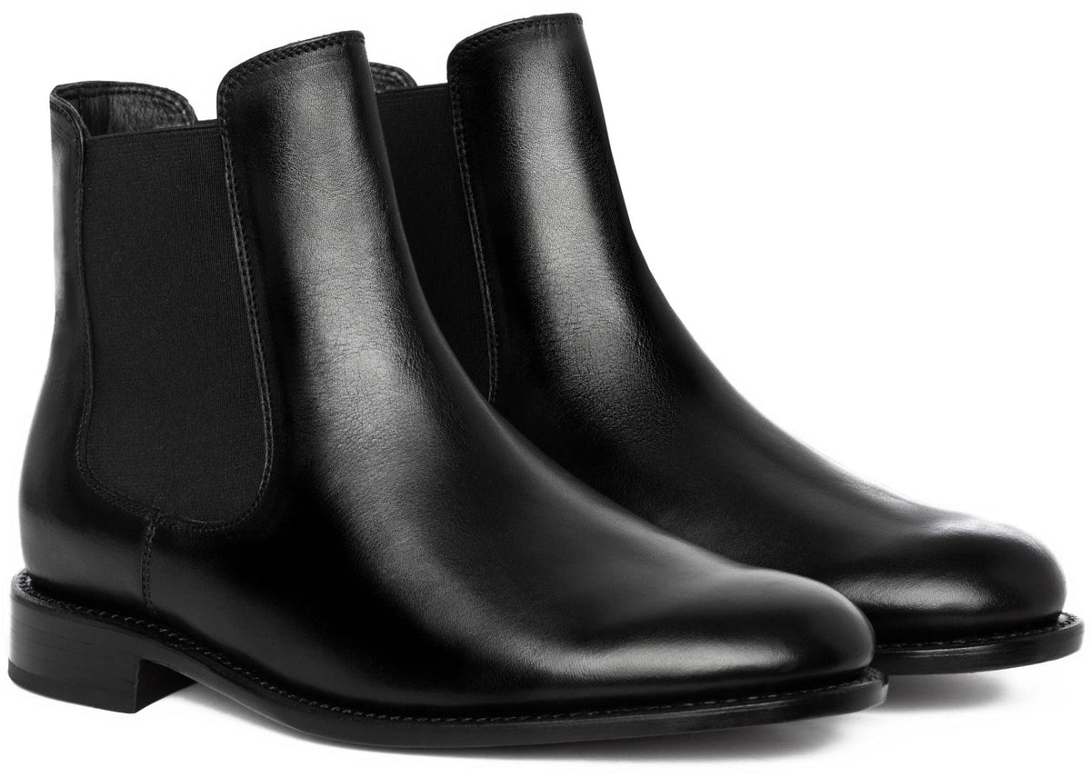 Thursday Boot Company Men's Cavalier Chelsea Dress Boot, Black, 8
