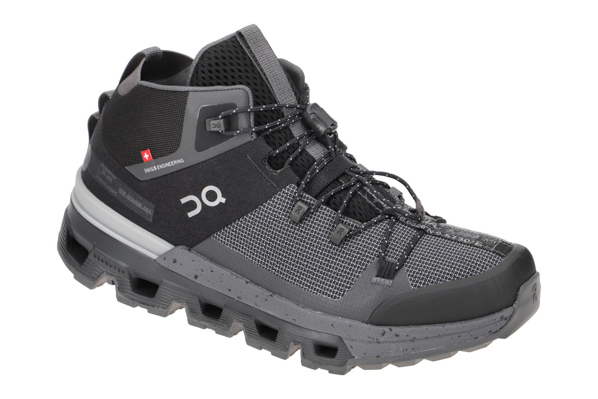 On Cloudtrax 53.98588 Women's Running Shoes, Black/Rock, 10