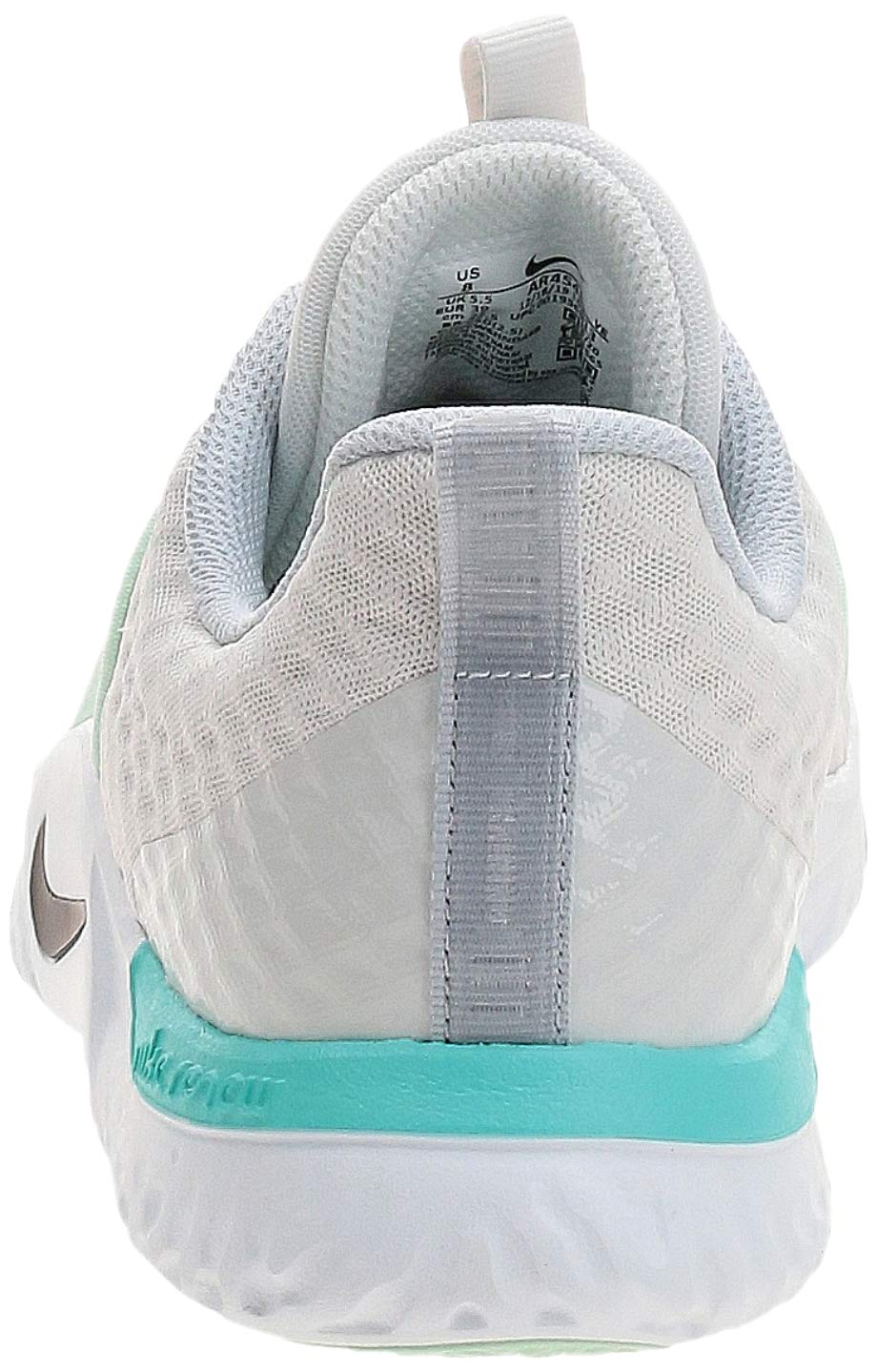 Nike Women's Renew in-Season TR 9 Running Shoe, 8 US, Platinum Tint/Black-Mint Foam