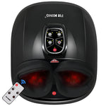 FIT KING Foot Massager Machine with Remote Deep Kneading and Shiatsu Foot Massage with Heat for Plantar Fasciitis and Tired Muscles FT-001FR