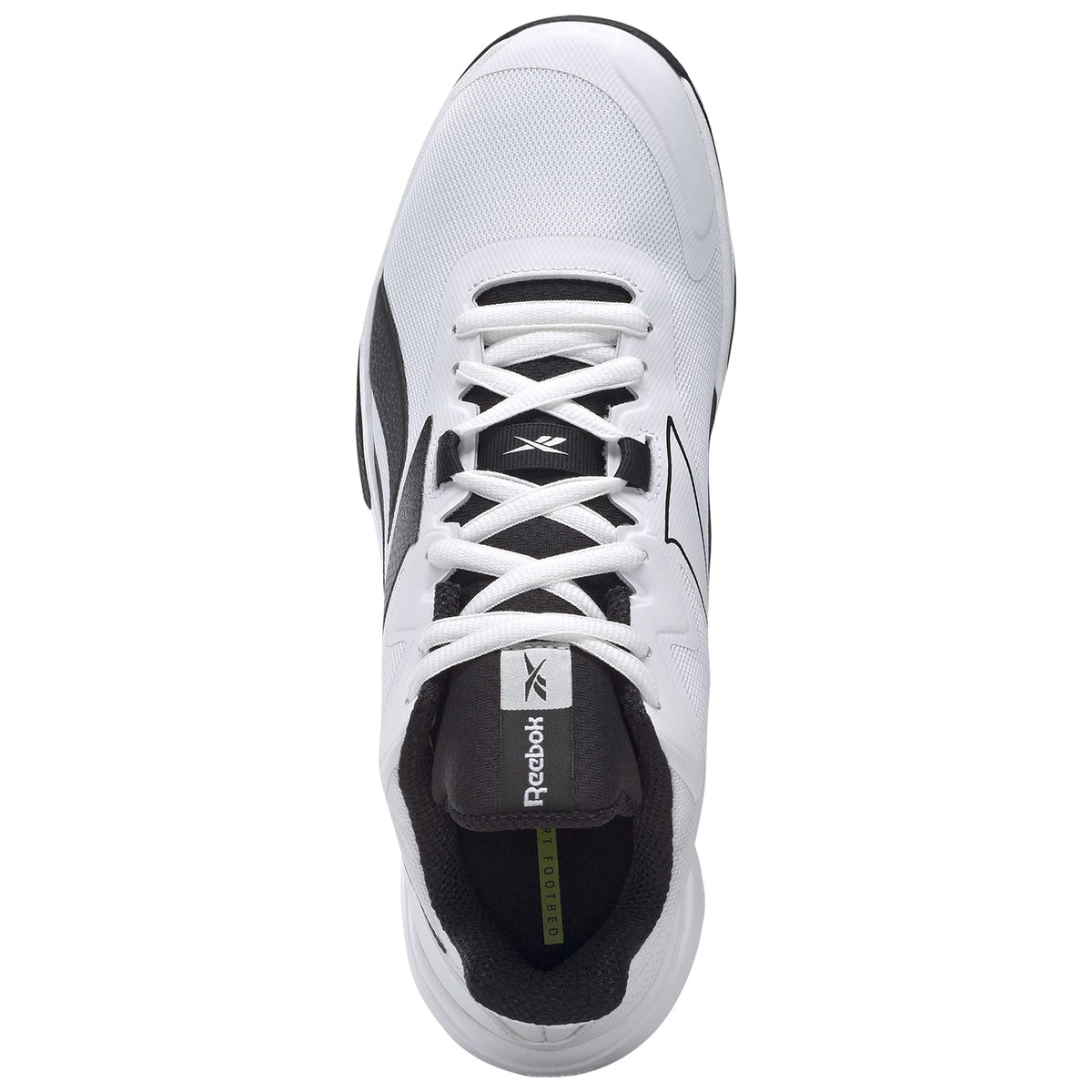 Reebok Men's Vision Mid Sneaker, White/Always Blue/Silver Metallic, 8.5