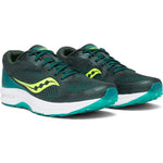 Saucony Men's Running Shoes, Green Brown 37, 12