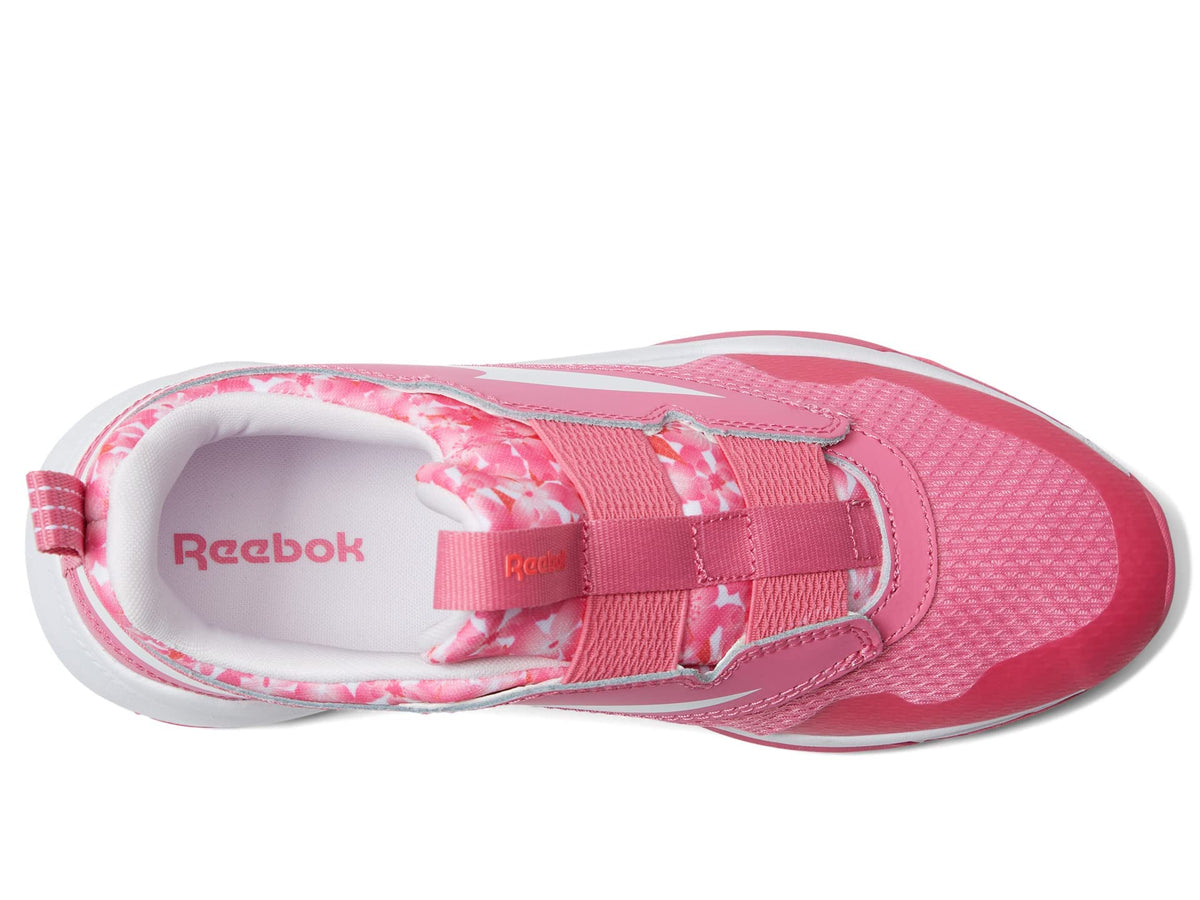 Reebok Boy's XT Sprinter Slip-On Sneaker True Pink/White/Pink Glow 2 Little Kid