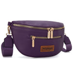 Wrangler Crossbody Bag for Women Cute Fanny Pack Small Belt Chest Waist Bags