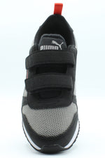 PUMA R78 Hook and Loop (Little Kid) Steel Gray/Puma White/Puma Black 13.5 Little Kid M