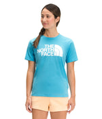 THE NORTH FACE Women's S/S Half Dome Cotton Tee XX-Large Norse Blue